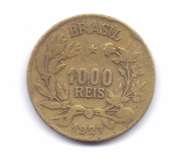 Duas moedas antigas do Brasil . - Cód. 228 -