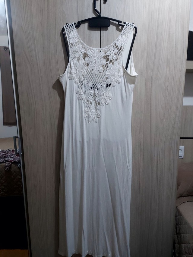 Vestido Reveion 44 branco - Foto 2