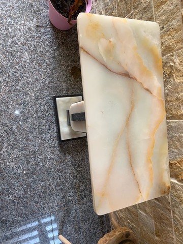 Mesa de canto apoio em mármore 02!! Anos 60 - Foto 4