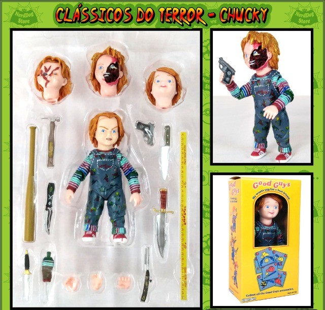 Action Figure Chucky - NerdDog Store Horror Collection Slasher Child's Play64662024644995121