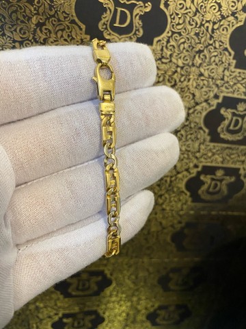 Pulseira em ouro 18k 18 gramas 