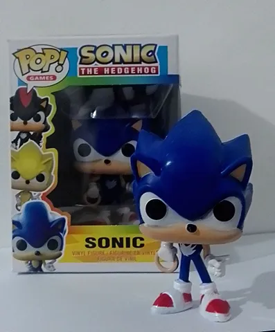 Kit 4 Bonecos Sonic E Sua Turma The Shadow Games