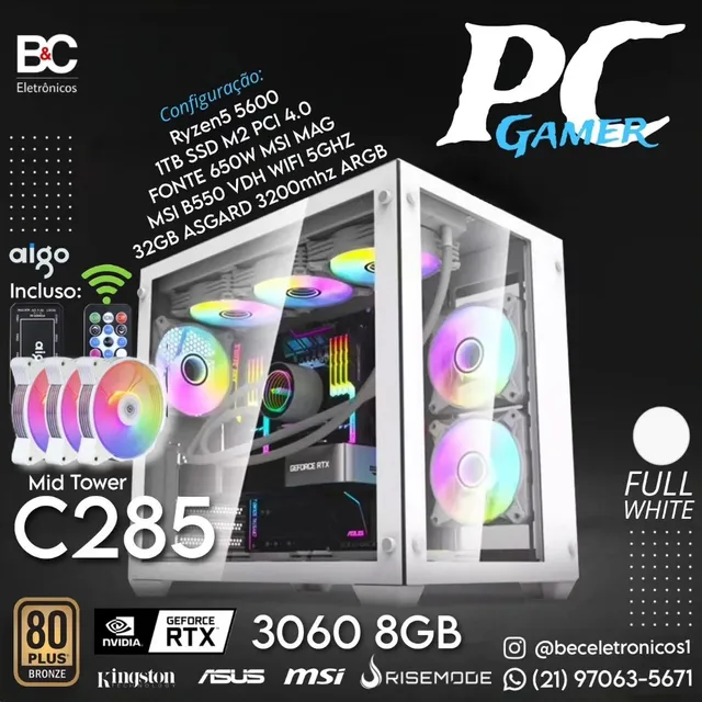 Pc Gamer travando no FIFA 23 (Ryzen 7 5700x + 3060ti com config no