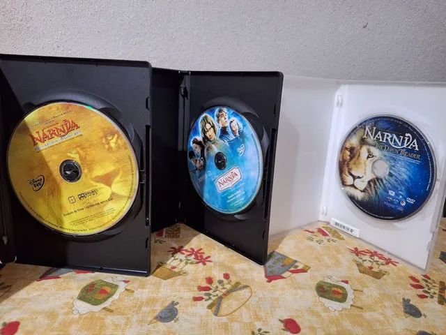 DVD'S originais Trilogia NÁRNIA 