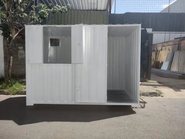 Container Seguro Forte Resistente tetra chaves dupla cadeados (aço) pronta entrega - Foto 5
