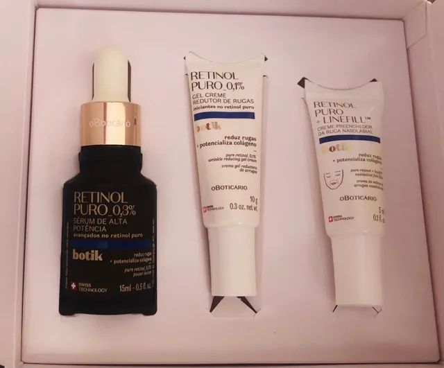 Creme Preenchedor da Ruga Nasolabial Botik Retinol Puro + Linefill