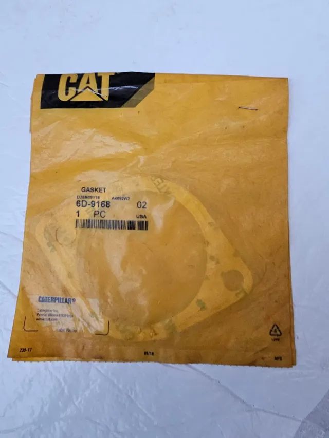 Trator rodas caminhão fora estrada caterpillar junta nova original 6d9168 - Foto 2