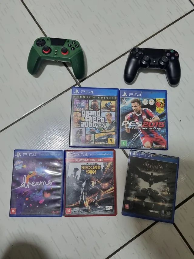 Ps4 pro 2 CONTROLES 1t memória semi novo 3 jogos - Videogames -  Altinópolis, Governador Valadares 1229196613