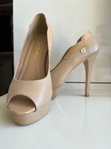 Sapato Peep Toe Carmen Steffens  - Foto 2
