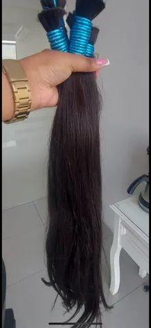 Cabelo liso e ondulado maravilhosos  ideal para mega Hair 55 65 e 75cm - Foto 5
