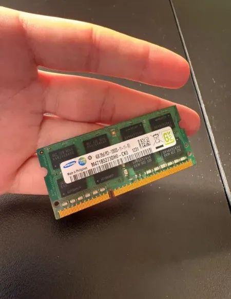 Memoria Ram 4gb sodimm ddr3 1600mhz samsung notebook