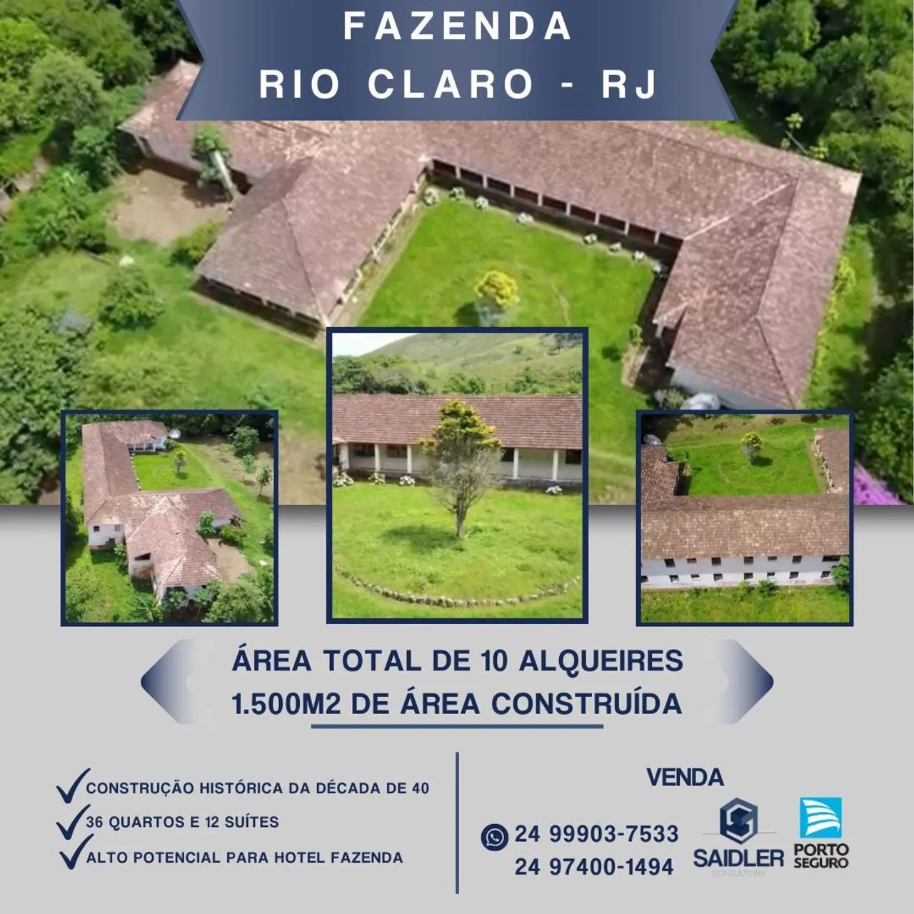 Fazenda em Rio Claro RJ 
