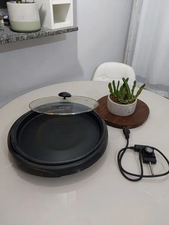 Chapa Grill Elétrica Mallory 40 cm