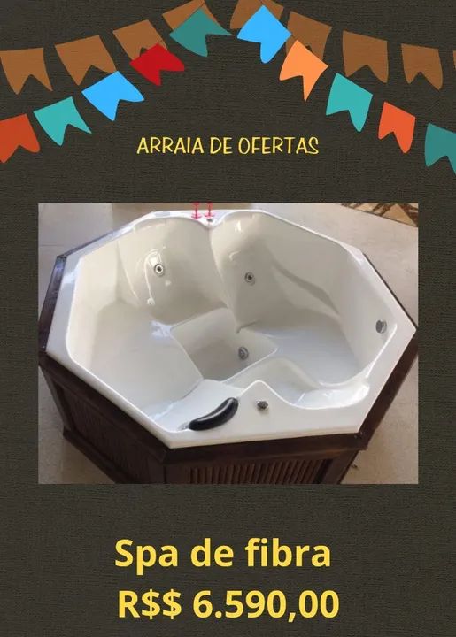 Spa 4 lugares completo  