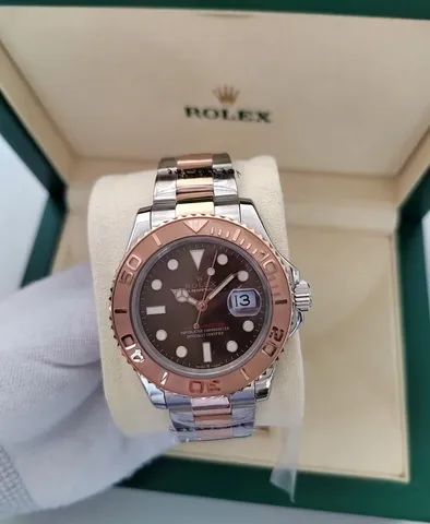Relogio Rolex Yacht Master Bronze 