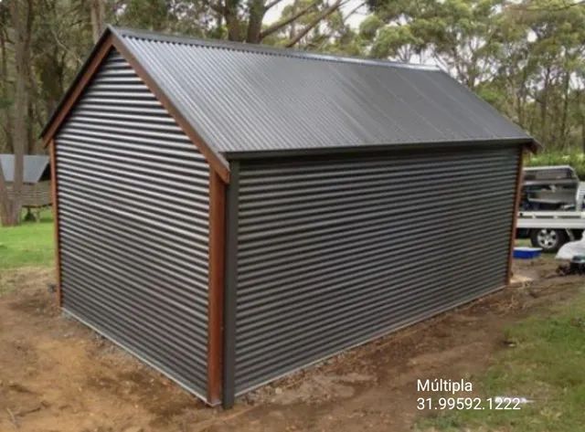 Container depósito modular Jardim galvanizado - Foto 3