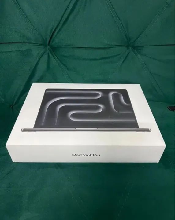 Macbook Pro M3 512gb / 8gb tela 14 pol - space black - nota fiscal