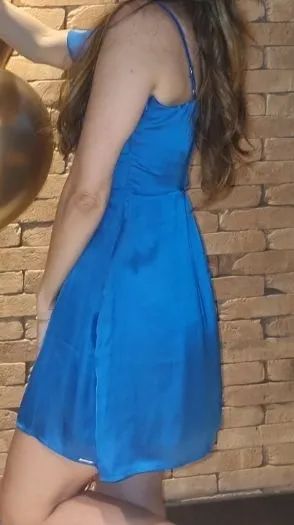 Vestido acetinado Carmen Steffens Young  - Foto 4