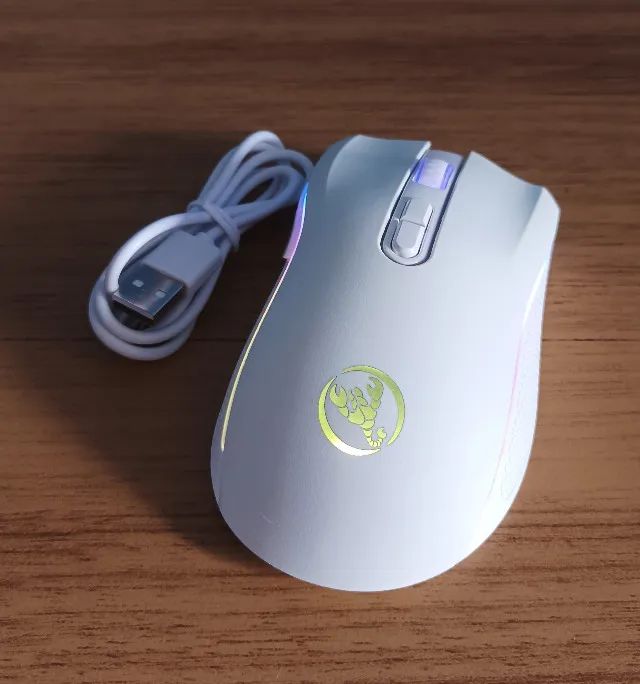 Mouse Sem Fio HXSJ T69 Branco - Foto 5