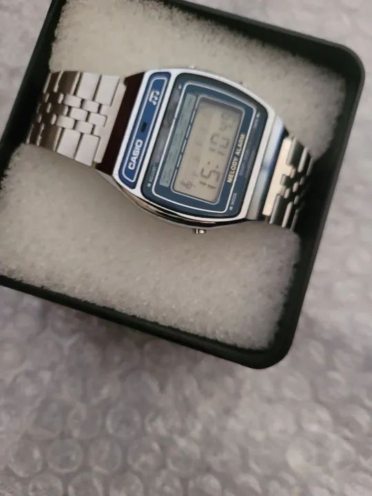 Relógio Casio melody alarm usado antigo  - Foto 4