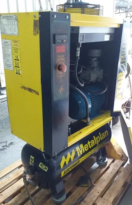 COMPRESSOR PARAFUSO 10 HP METALPLAN - Foto 2