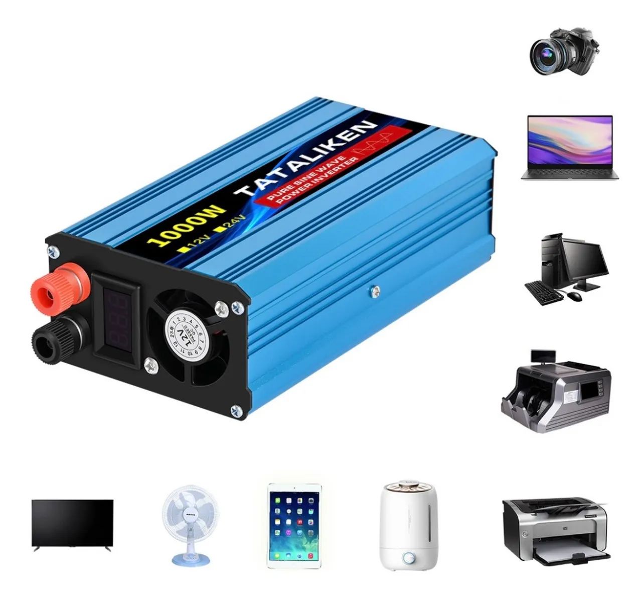 Inversor 12v para 110v onda Pura - Foto 3