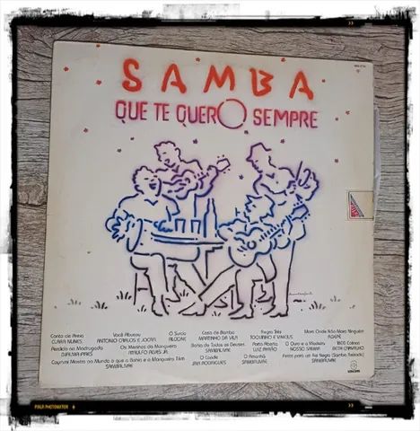  LP Vinil: Samba Que Te Quero Sempre