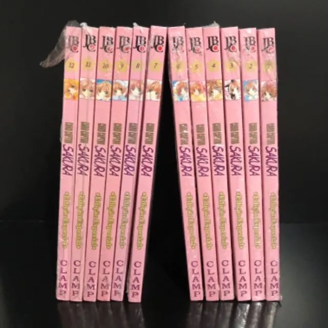 Card Captor Sakura - Mangás volume de 1 ao 12 Lacrados - Livros e