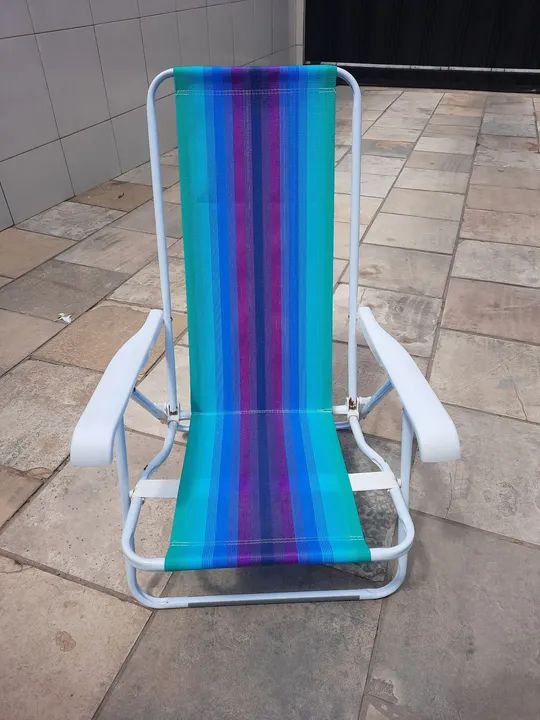 Cadeira de praia dobrável 