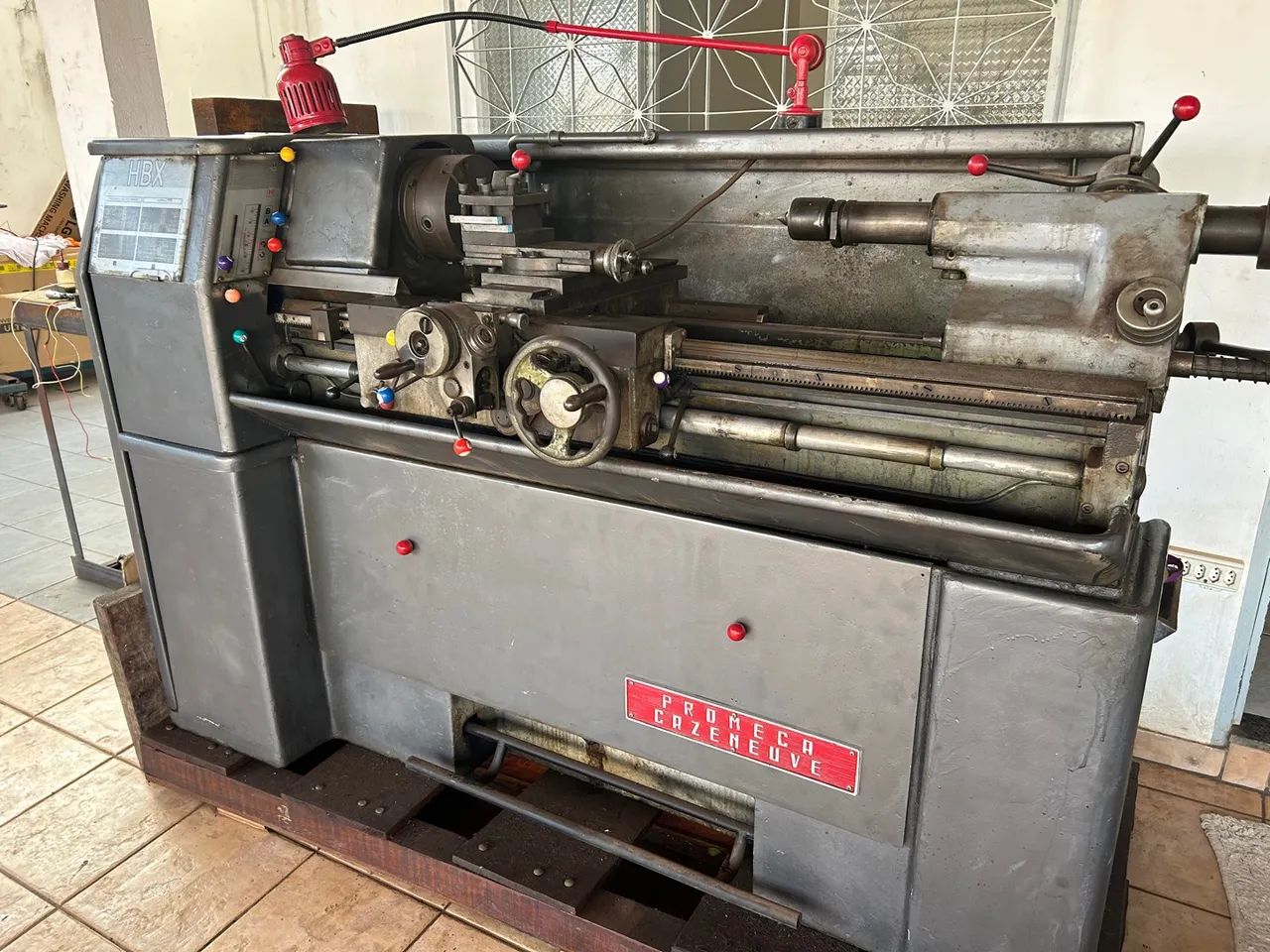 TORNO ROMI HBX 360 COM CAIXA NORTON - Foto 2