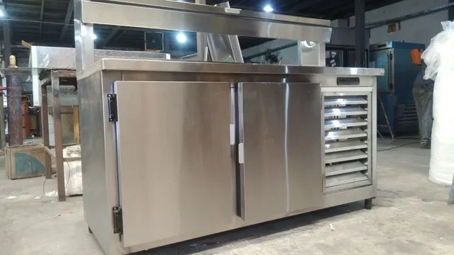 Balcão refrigerado pizzaiolo/ condimentadora  