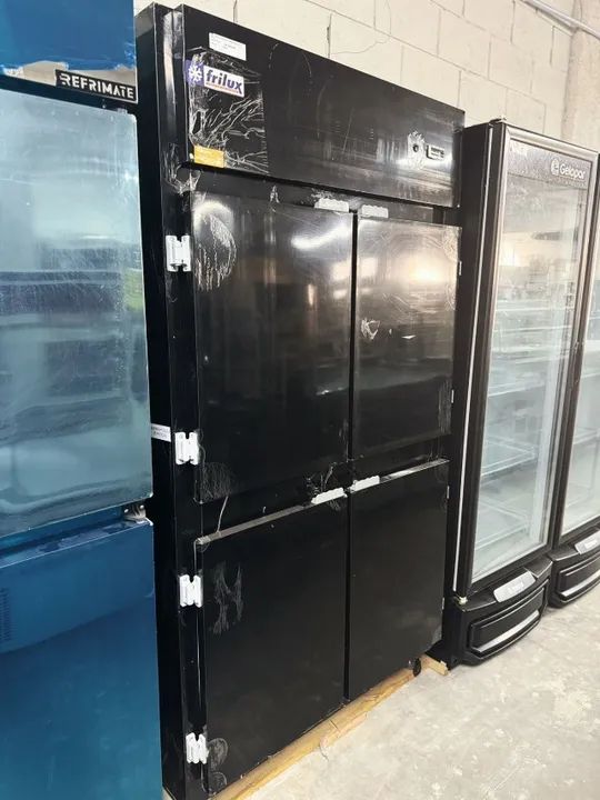 Minicamara geladeira comercial 4 portas a pronta entrega