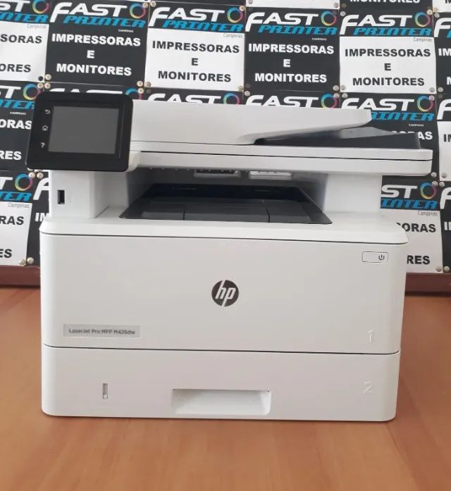 Impressora Multifuncional HP LaserJet Pro M426dw econômica rede wifi e usb