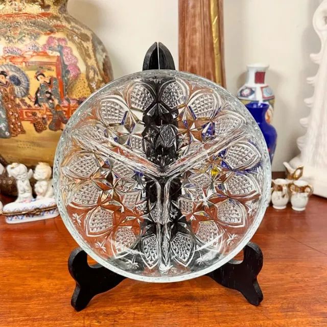 Petisqueira em vidro prensado