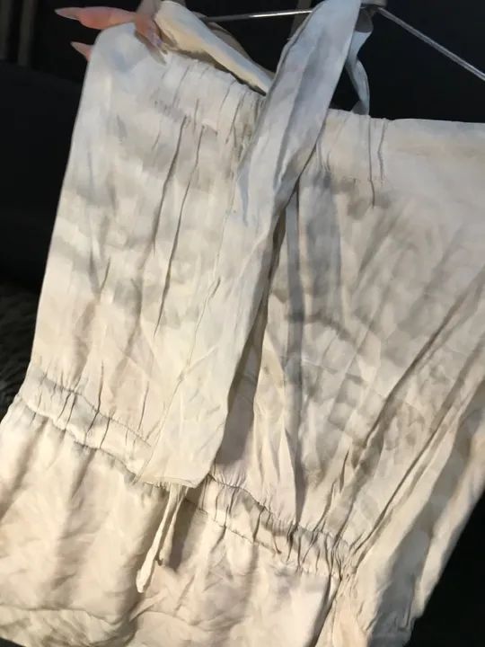 Vestido bege tomara que caia - Foto 4
