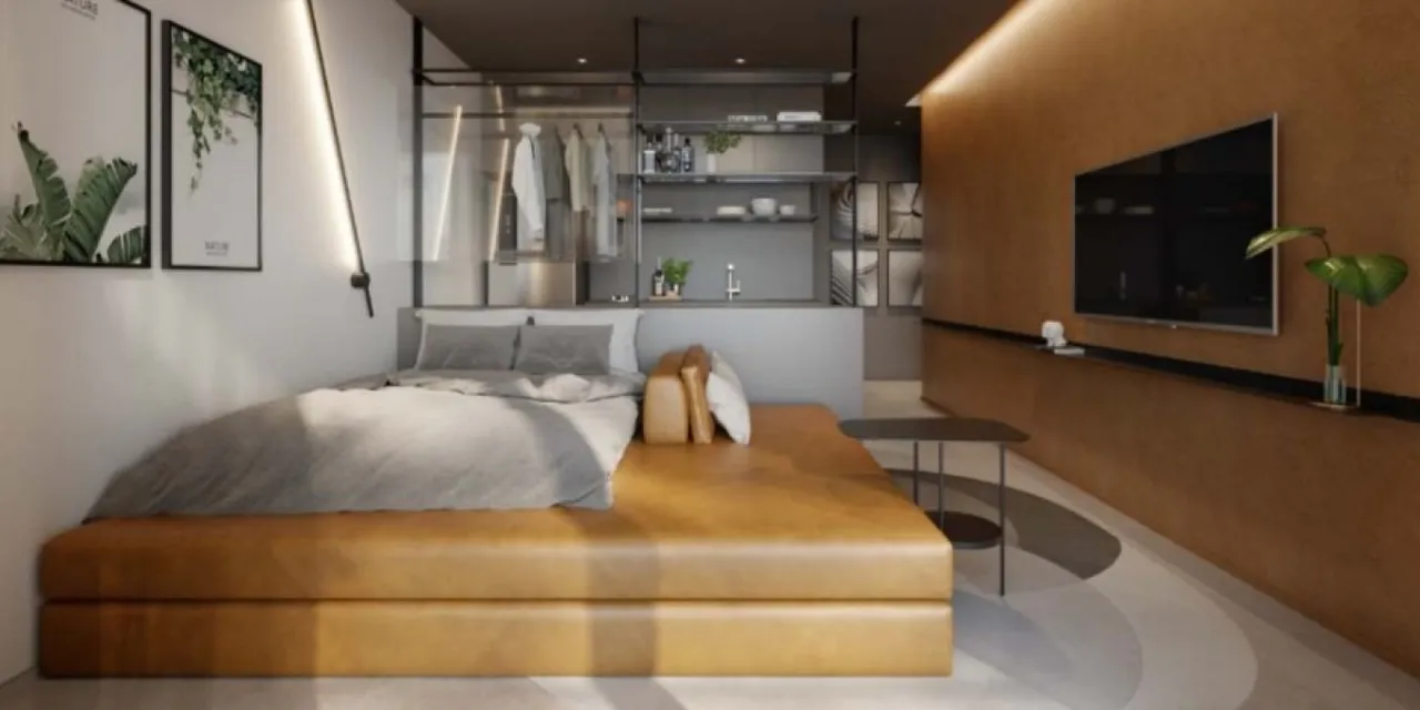 Ótimo Studio, com 27m², no Centro de Floripa.
