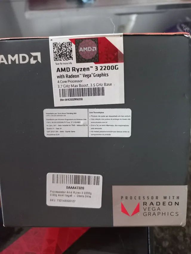 Kit Placa Mãe A320M-HD + Ryzen 3 2200g Vega 8 - Foto 3