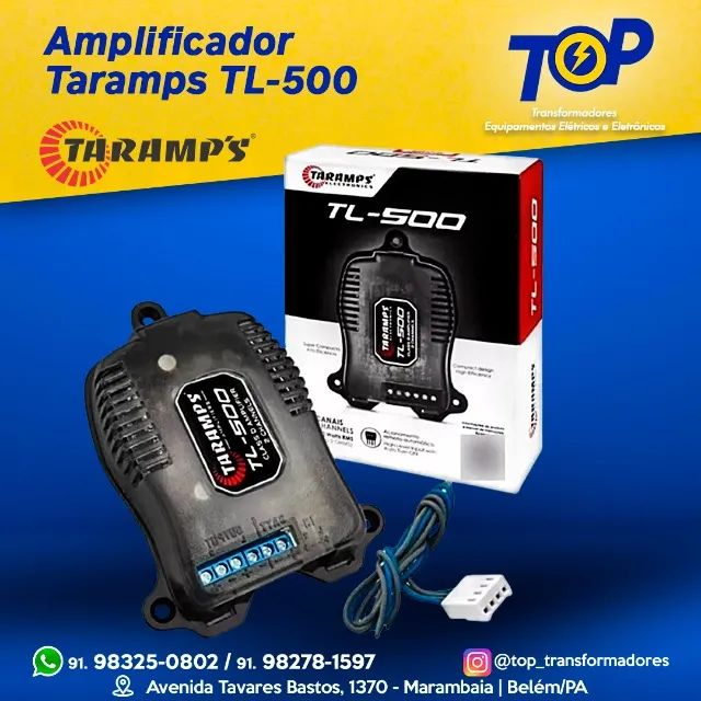 Módulo Taramps TL 500 100rms 2 canais