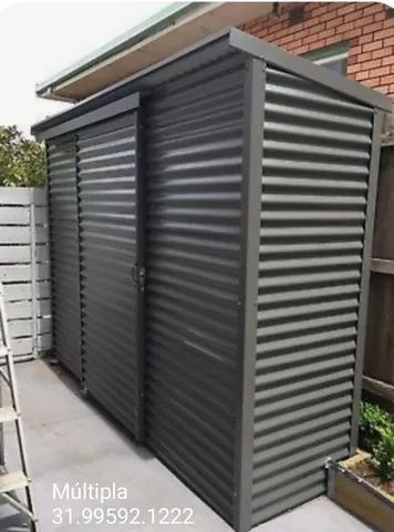 Container depósito modular Jardim galvanizado - Foto 5