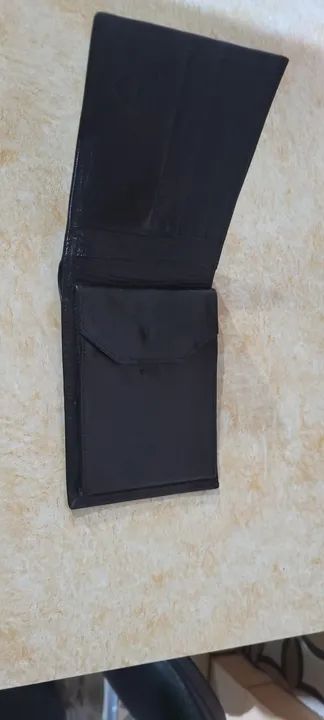 Carteira masculina de couro - Foto 3