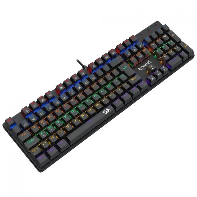Teclado Mecânico Redragon Valheim Rainbow Switch Blue - WZetta - Foto 4