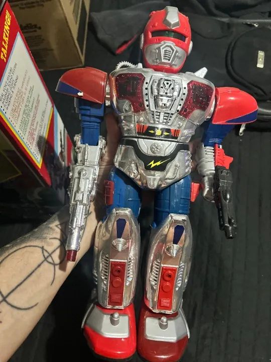 Boneco 1990 Robot Comander II c/ Detalhe - Foto 2