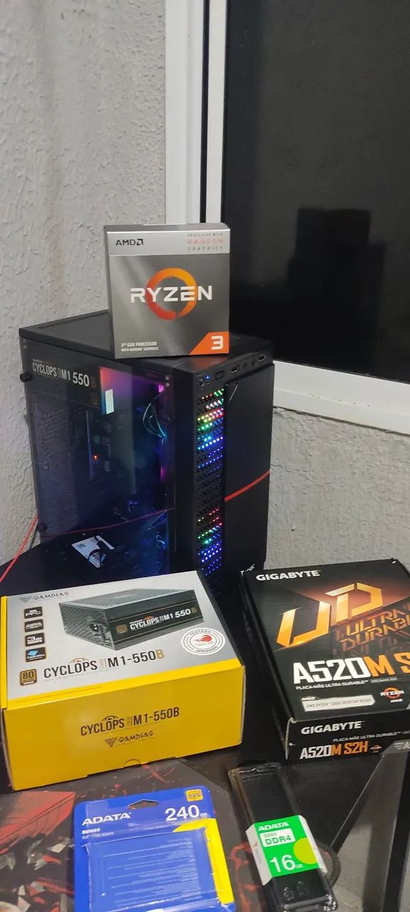 PC GAMER COM VÍDEO INTEGRADO