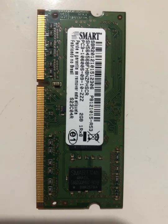 Memória RAM SMART 2GB DDR3 PC3-10600S - Foto 3
