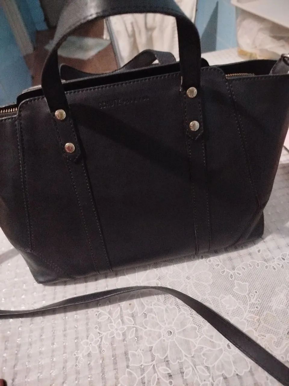 Bolsa Schutz preta original - Foto 2