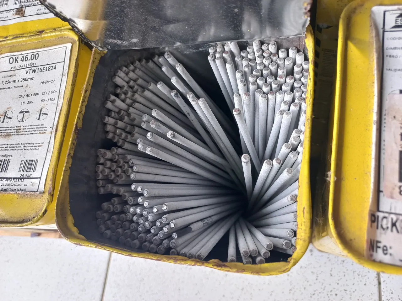 Eletrodos para solda OK ESAB