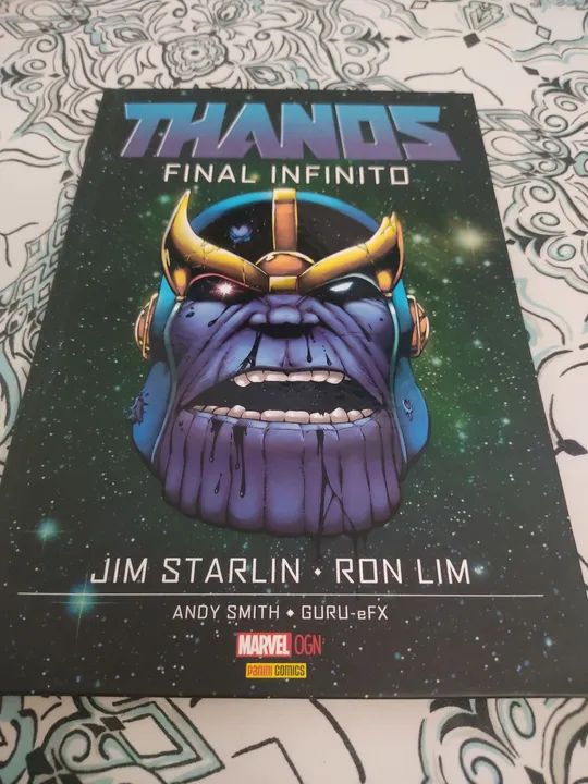 Coleção Completa de HQs do Thanos - Edição Infinita64520827984385123