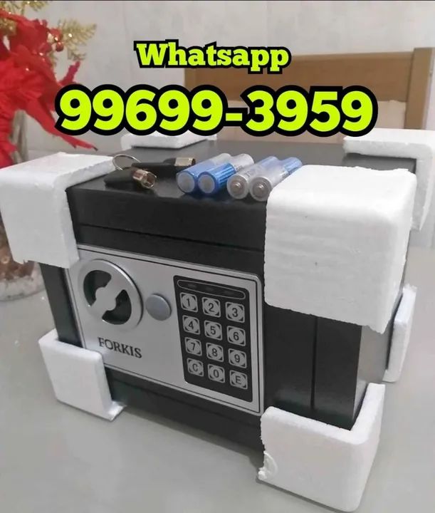 Cofre Digital Pequeno - Segurança para sua casa - Foto 3