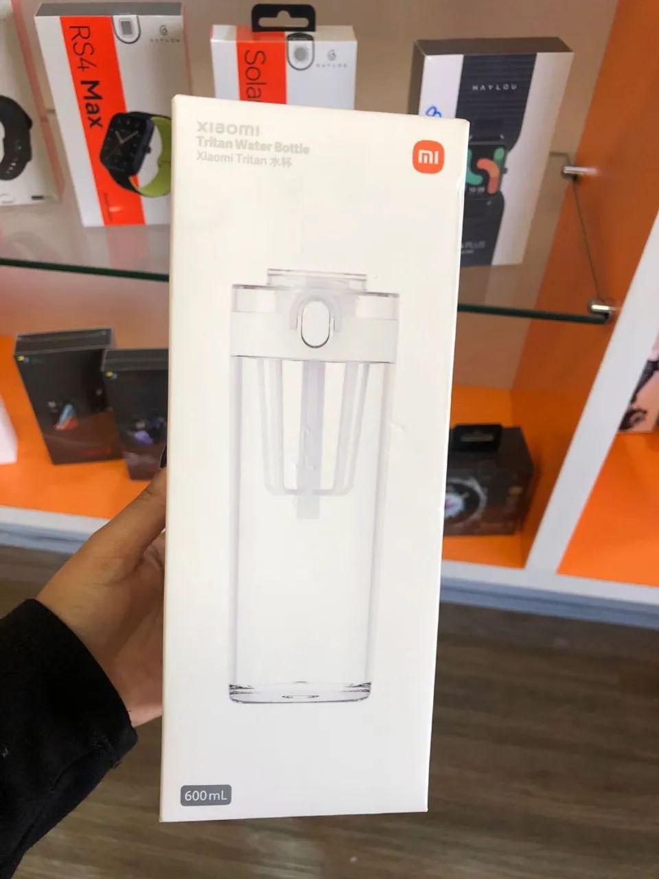 Garrafa de Água Xiaomi Tritan 600ml Nova