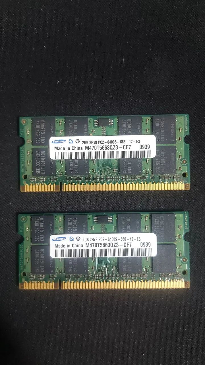 Memória RAM DDR2 2x2GB 800Mhz - Foto 4